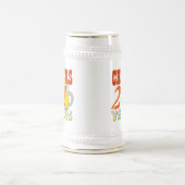 応援から21年誕生日ビアスタイン ビールジョッキ (中央)