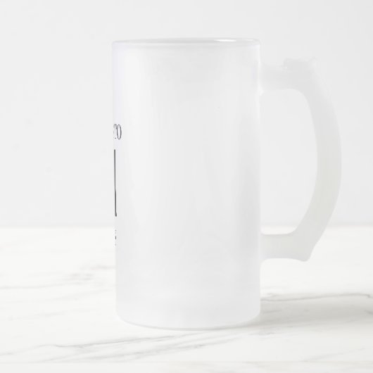 応援から21年間の霜取りビールグラス フロストグラスビールジョッキ (右)