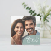 応援から25周年パーティーお祝い 招待状 (スタンド正面)