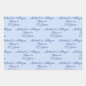 応援から25年ネイビーブルース25周年記念 ラッピングペーパーシート (正面3)