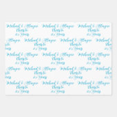 応援から25年王室のブルー25周年 ラッピングペーパーシート (正面2)