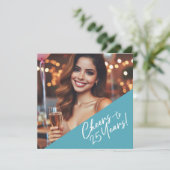 応援から25歳の誕生日パーティーお祝い 招待状 (スタンド正面)