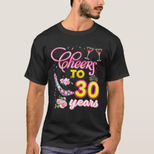 応援から30歳のワインへ30歳の誕生日ダイヤモンドS Tシャツ