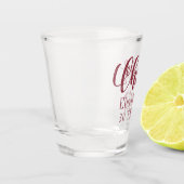 応援から30歳の誕生日パーソナライズされたまで ショットグラス (左)