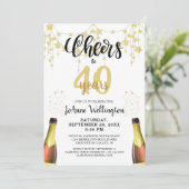 応援から40年ブラック金ゴールド星スクリプト 招待状 (スタンド正面)