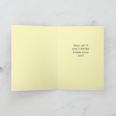 応援から50年のハッピーバースデーバルーン カード (内部)