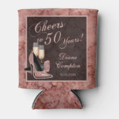 応援から50年のバラ金ゴールド 缶クーラー (正面)