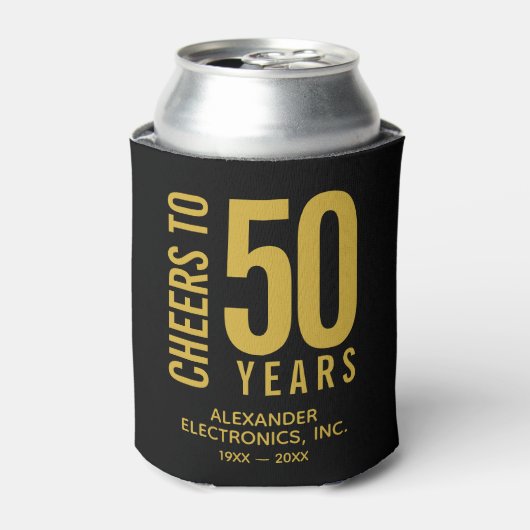 応援から50年の記念日 缶クーラー (缶正面)