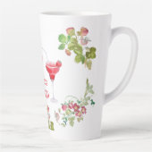 応援から50年までのマイルストーン誕生日 カフェラテマグ (右)