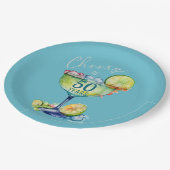 応援から50年までのマイルストーン誕生日 ペーパープレート (アングル)