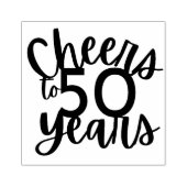 応援から50年ウッドアートスタンプ ラバースタンプ (インプリント)