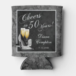 応援から50年シルバーとブラック 缶クーラー