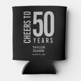 応援から50年シルバー誕生日 缶クーラー