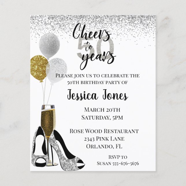 応援から50年シルバー金ゴールドグリッターシャンパンI (正面)