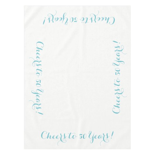 応援から50年テーブルクロス テーブルクロス (正面)