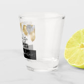 応援から60年へのパーソナライズされた誕生日 ショットグラス (右)