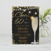 応援から60歳の誕生日への招待 招待状 (スタンド正面)