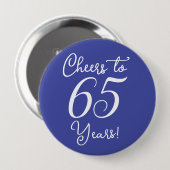 応援から65年ラベンダーバースデーパーティー 缶バッジ (正面&裏面)