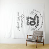 応援から70周年記念写真の背景 タペストリー (インサイチュ(横))