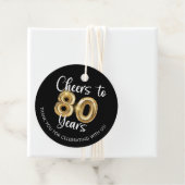 応援から80年スクリプトバルーンありがとう フェイバータグ (インサイチュ)