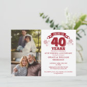 応援からRuby 40周年結婚2写真 招待状 (スタンド正面)