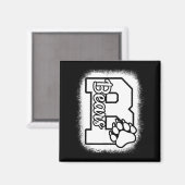 応援くま 高校のくまの新学期 マグネット (正面/裏面)