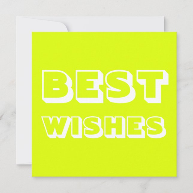 応援しています、幸運を、チャートルーズ ホワイト (正面)