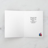 応援してね 雪だるま カード (内部)