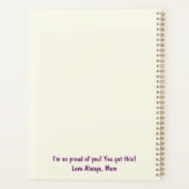 応援してるプランナー プランナー手帳 (裏面)