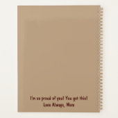 応援してるプランナー プランナー手帳 (裏面)