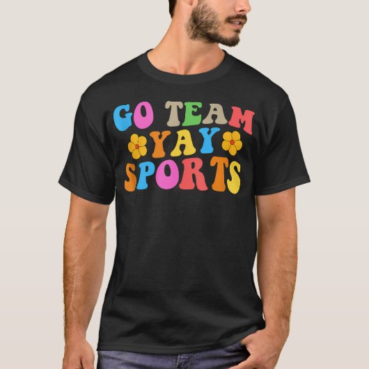 応援しよう スポーツチーム Tシャツ (正面)