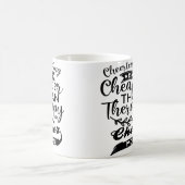 応援するお母さん ママ チアリーダー 親 コーヒーマグカップ (中央)