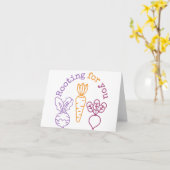 応援する カード (黄色い花)