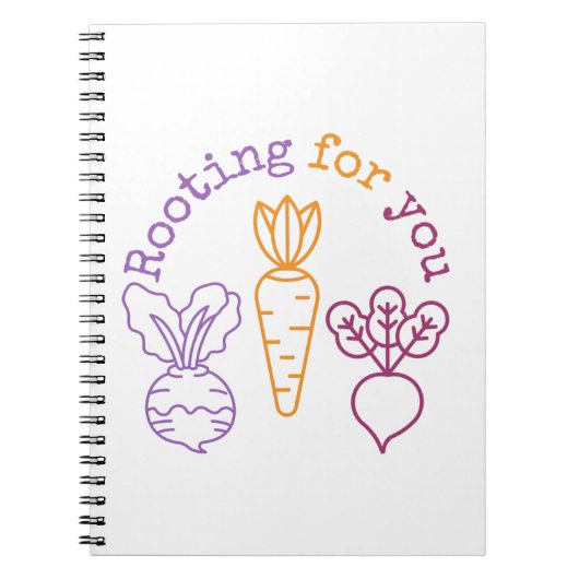 応援する ノートブック (正面)