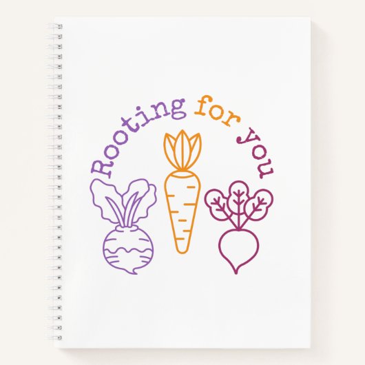 応援する ノートブック (正面)