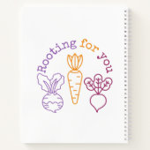 応援する ノートブック (裏面)