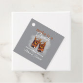 応援でダブルお祝いウイスキーのグラス フェイバータグ (インサイチュ)