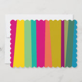 応援とカラフル 招待状 (裏面)