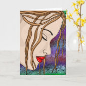 応援とサポート カード (黄色い花)