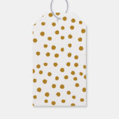 応援とドットのギフトラベル ギフトタグ (裏面)