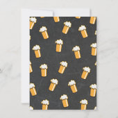 応援とビアーズバースデーパーティーキング 招待状 (裏面)