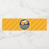 応援とビールから30年のウォーターボトルラベル ペットボトルラベル (シングルラベル)