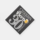 応援とビールから30年ランチョンナプキンズ スタンダードランチョンナプキン (角)