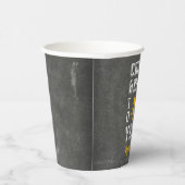 応援とビールから40年あらゆるマイルストーン誕生日 紙コップ (右)