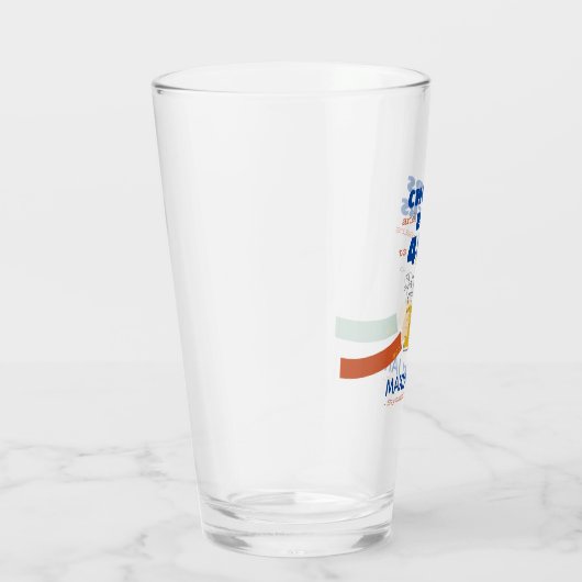 応援とビールから40年間のポイントレトロ誕生日 タンブラーグラス (右)