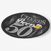 応援とビールから50年の紙プレート9" ペーパープレート (アングル)