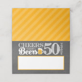 応援とビールから50年座席表 プレイスカード (外部開封)