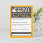 応援とビールから50年・共有aメモリーカード アドバイスカード (スタンド正面)