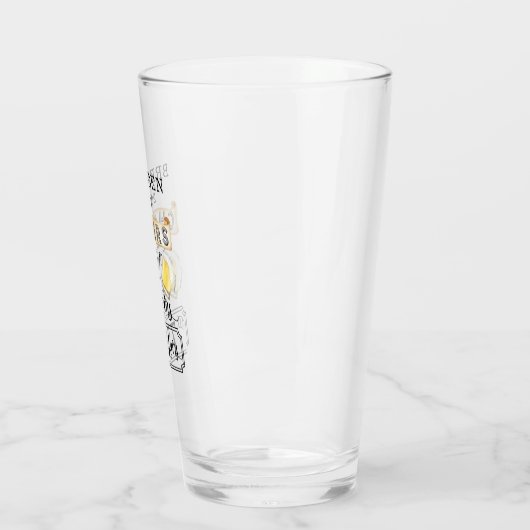 応援とビールから75年間の誕生日 タンブラーグラス (左)