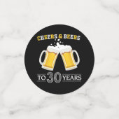 応援とビールの30年 コンフェッティ (スモール正面)